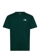 M S/S Simple Dome Tee Green The North Face