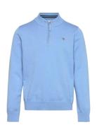 Shield Cotton Half Zip Blue GANT