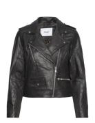 Nuzandras Leather Jacket-Noos Black Nümph