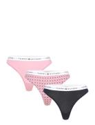 3 Pack Thong Pink Tommy Hilfiger