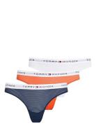 3 Pack Mesh Thong White Tommy Hilfiger
