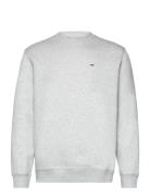 Tjm Reg S Flag Crew Ext Grey Tommy Jeans