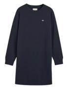 Shield C-Neck Sweat Dress Navy GANT