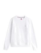 Tjw Reg S Flag Crew White Tommy Jeans