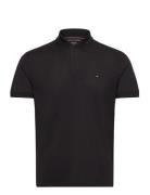 Performance Pique Reg Polo Black Tommy Hilfiger
