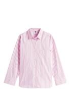 Ess Poplin New Easy Shirt Pink Tommy Hilfiger