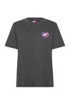 Tjw Rlx Neon Ss Tee Ext Black Tommy Jeans