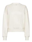 A- Logo Emb French Terry Crewnec White Calvin Klein