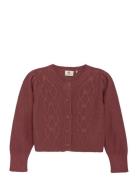 Cardigan Knit Burgundy En Fant