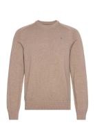 Casual Cotton C-Neck Beige GANT