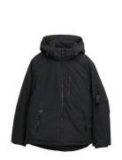 Padded Jacket With Hood Black Tom Tailor