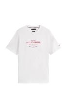 Hilfiger Stack Graphic Tee White Tommy Hilfiger