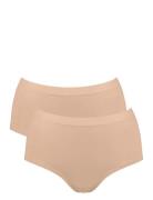 Sloggi Go Sense Highwaist 2P Beige Sloggi