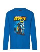 Lwtaffy 615 - T-Shirt L/S Blue LEGO Kidswear