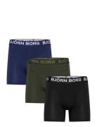 Bamboo Boxer 3P Patterned Björn Borg