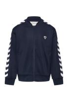Hmljr Archive Reg Poly Zip Jacket Navy Hummel