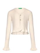 L/S Cardigan Cream United Colors Of Benetton