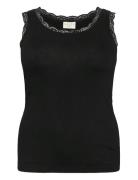 Kcomia Top Black Kaffe Curve