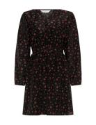 Mschnancy Dress Aop Black MSCH Copenhagen