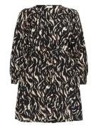 Kcmilina Dress Black Kaffe Curve