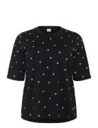 Kchelena T-Shirt Black Kaffe Curve