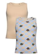 Tnthe New Tank Top 2-Pack Beige The New