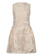 2442 Airy Jacquard, Romantic Ruffli Cream STINE GOYA