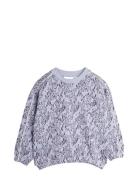 Mini Leopard Aop Sweatshirt Purple Mini Rodini
