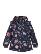 Jacket W. Frills Aop Patterned En Fant