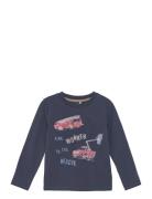 T-Shirt Ls Blue Minymo