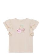 T-Shirt Ss Beige Minymo
