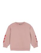 Sweater Heart Embroidery Pink Daily 7