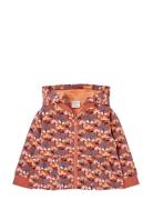 Fleece Jacket Printed Brown Boboli