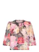 Organza Top Patterned By Ti Mo