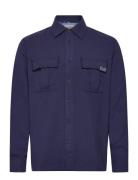 Textured Relaxed-Fit Shirt Navy Scotch & Soda