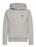 Lucas Organic Cotton Logo Hoodie Beige Lexington Clothing