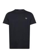 Crew Neck T-Shirt Black Fred Perry