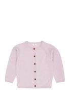 Merino Knitted Cardigan Purple Copenhagen Colors