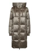 Mmnova Metallic Down Jacket Khaki MOS MOSH