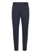 Pleated Double-Knit Suit Trouser Navy Polo Ralph Lauren