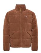 Tjm Vail Cord Puffer Ext Brown Tommy Jeans