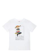 Pippi Snäll T-Shirt White Martinex