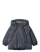 Puffer Jacket Morgen Navy Wheat