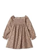 Dress L/S Bella Beige Wheat