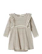 Nbfosophia Ls Body Dress Lil Patterned Lil'Atelier