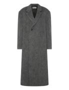 Abolish Coat Hairy Grey Melange-34 Grey Hope
