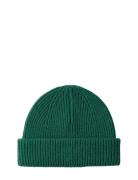 Slhmason Merino Sailor Wool Beanie Green Selected