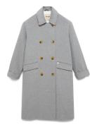 Mmvenice Wool Coat Grey MOS MOSH