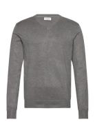 Ecovero V-Neck L/S Knit Grey Lindbergh