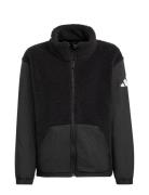 J Sherpa Jkt Black Adidas Sportswear